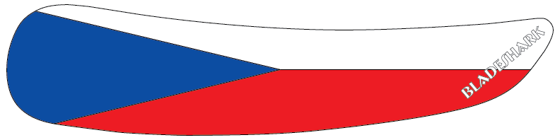 Bladeshark Hockey Blade Tape - Czech Republic