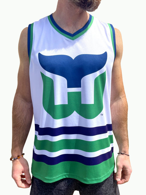 Hartford Whalers Retro Alternate Away Hockey Tank