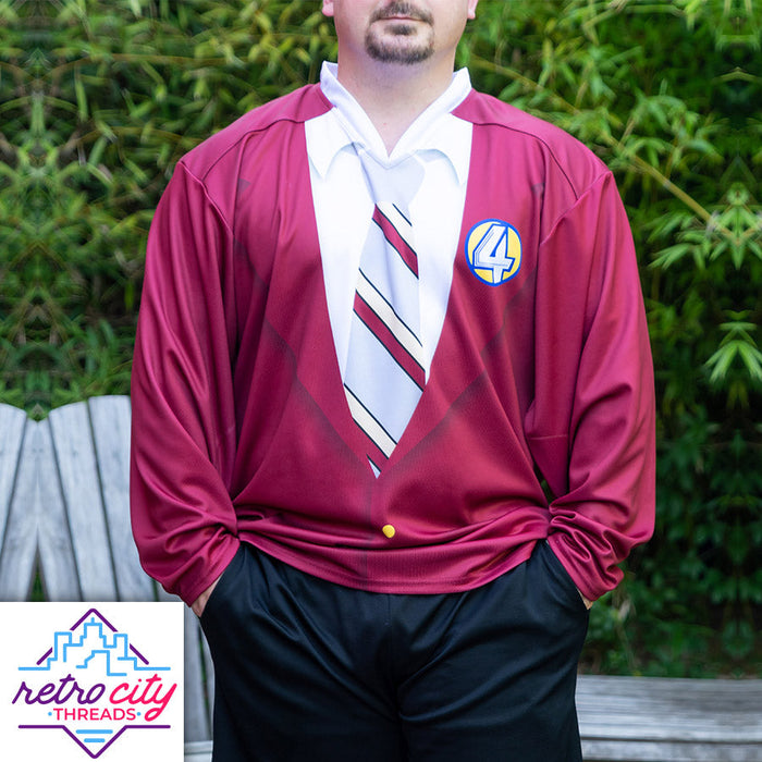 Anchorman Ron Burgundy Channel 4 News Team Custom Hockey Jersey