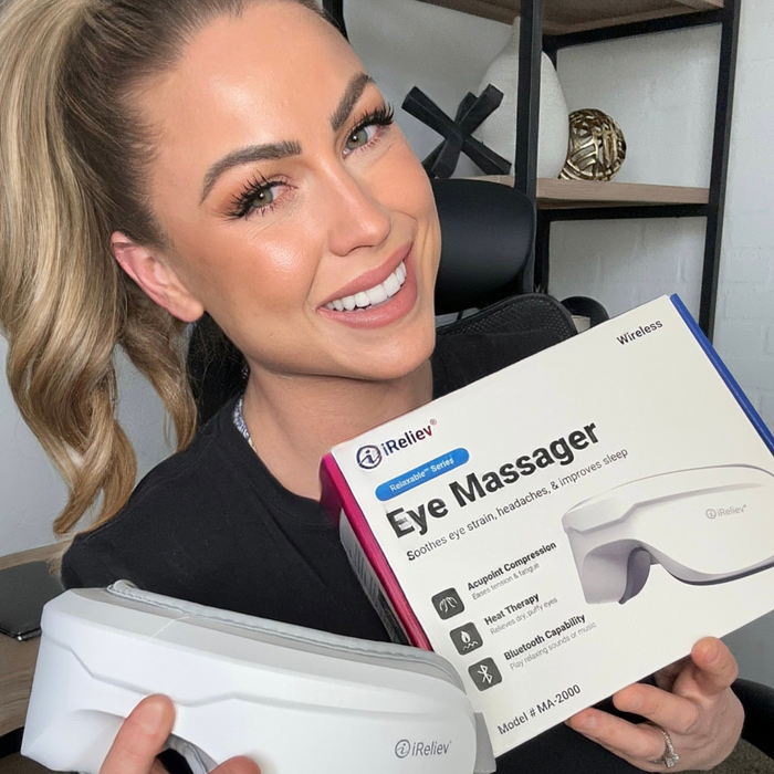 Relaxable™ Eye Massager with Heat by iReliev