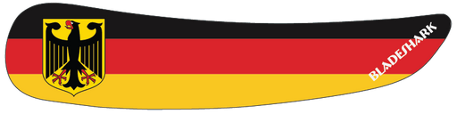 Bladeshark Hockey Blade Tape - Germany Crest