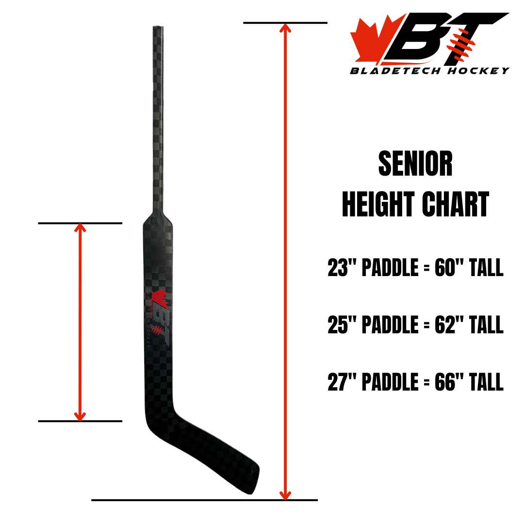 Bladetech Blacked Out Goalie Stick - Senior