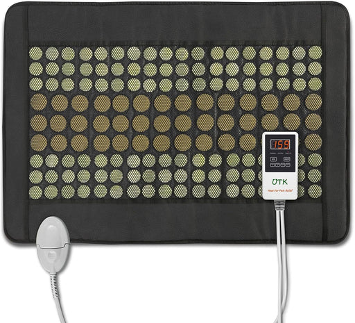 Far Infrared Natural Jade and Tourmaline Heating Pad, 31" x 21" by iReliev