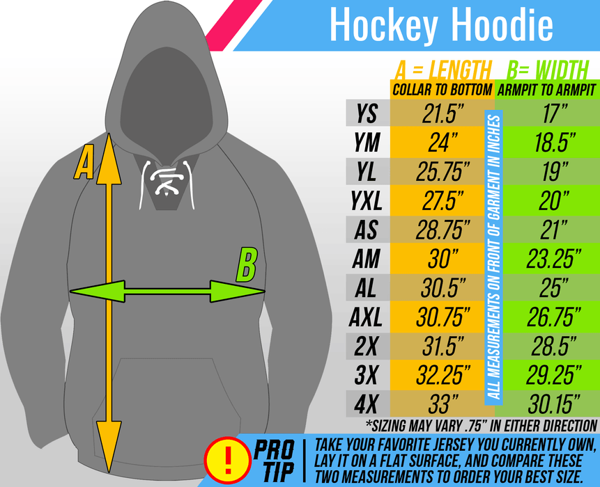 Hawks The Mighty Ducks Custom Lace-Up Hockey Hoodie Sweater