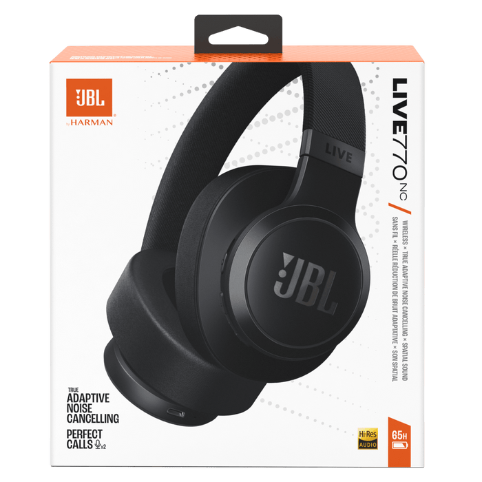JBL Live 770NC Wireless Over-Ear Headphones with True Adaptive Noise Cancelling by JBL