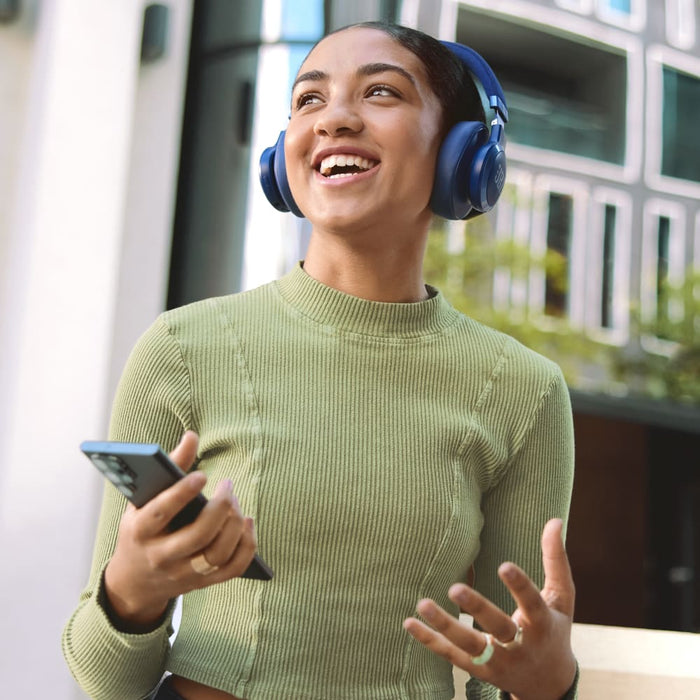 JBL Live 770NC Wireless Over-Ear Headphones with True Adaptive Noise Cancelling by JBL