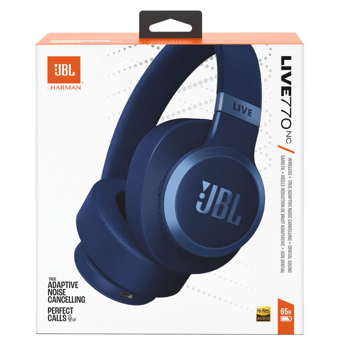 JBL Live 770NC Wireless Over-Ear Headphones with True Adaptive Noise Cancelling by JBL