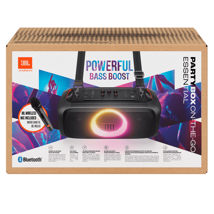 JBL JBL PartyBox On-the-Go Essential Bluetooth Speaker by JBL