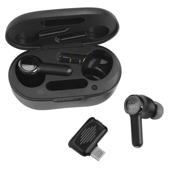 JBL Quantum True Wireless Noise Cancelling Gaming Headset by JBL