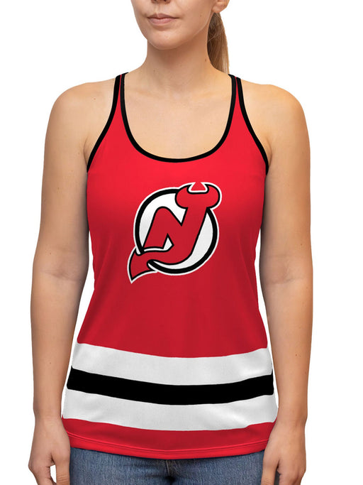 New Jersey Devils Women's Racerback Hockey Tank