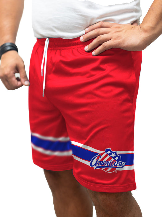 Rochester Americans Red Alternate Hockey Shorts
