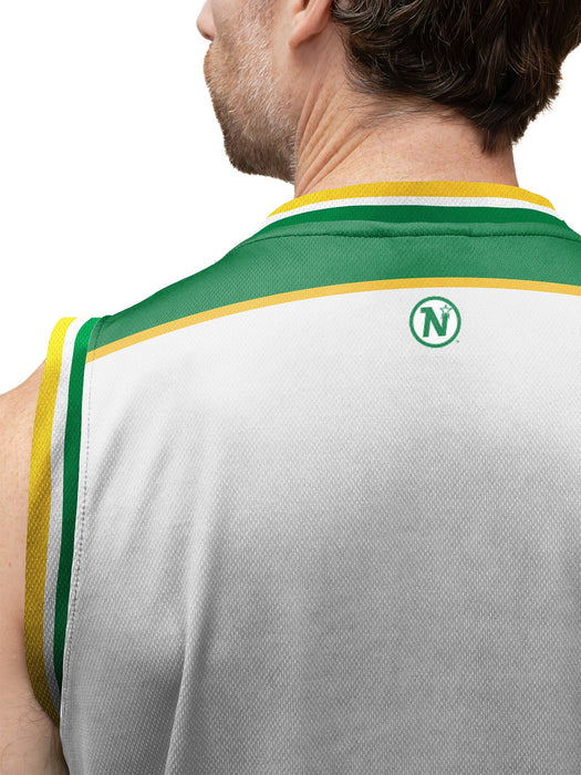 Minnesota North Stars Retro White Alternate Hockey Tank