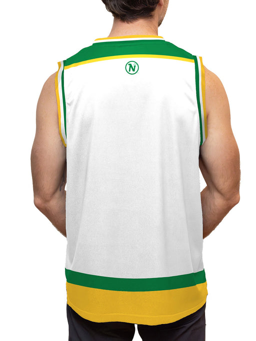 Minnesota North Stars Retro White Alternate Hockey Tank
