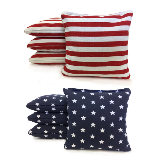 Set of 8 Regulation Duck Cloth Cornhole Bags - Corn-filled by World Series of Cornhole