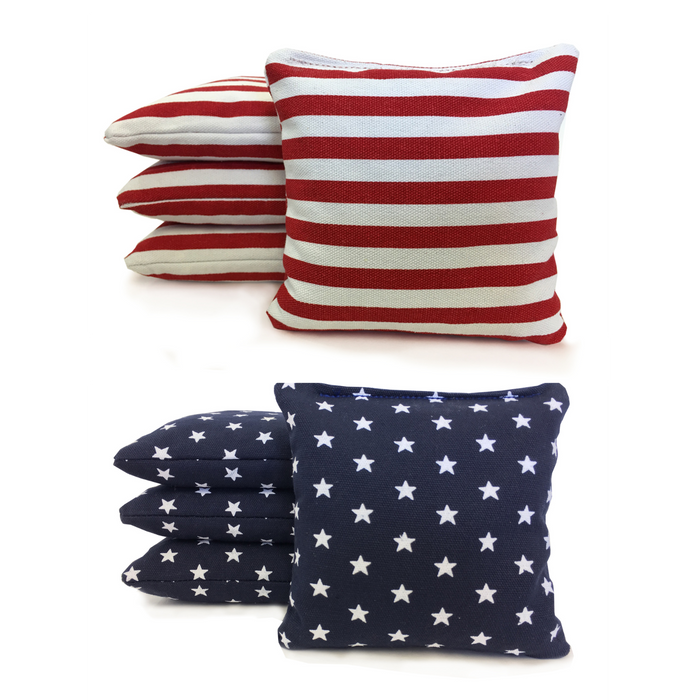 Set of 8 Regulation Duck Cloth Cornhole Bags - Corn-filled by World Series of Cornhole