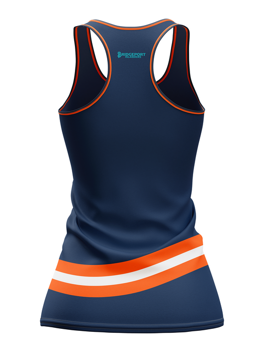 Bridgeport Islanders Fisherman Alternate Women's Racerback Hockey Tank