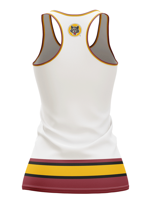 Chicago Wolves Away Women's Racerback Hockey Tank