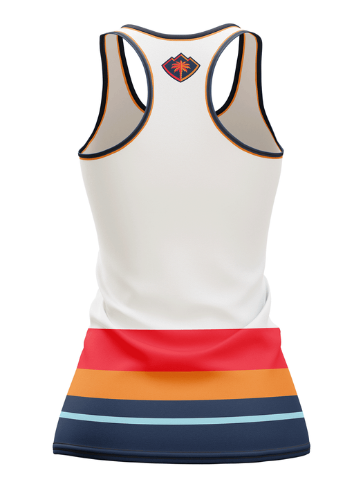 Coachella Valley Firebirds Away Women's Racerback Hockey Tank