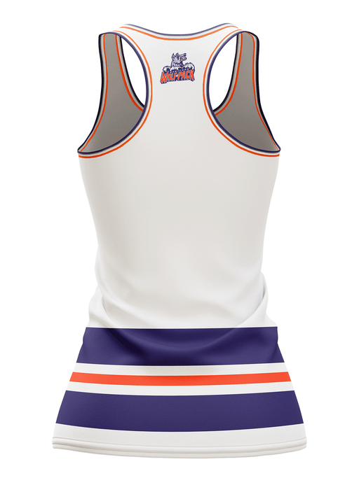 Hartford Wolf Pack Away Women's Racerback Hockey Tank