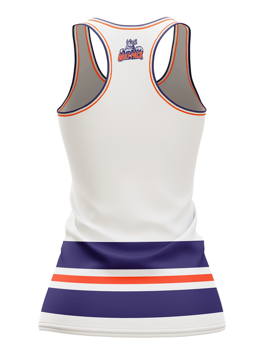 Hartford Wolf Pack Away Women's Racerback Hockey Tank