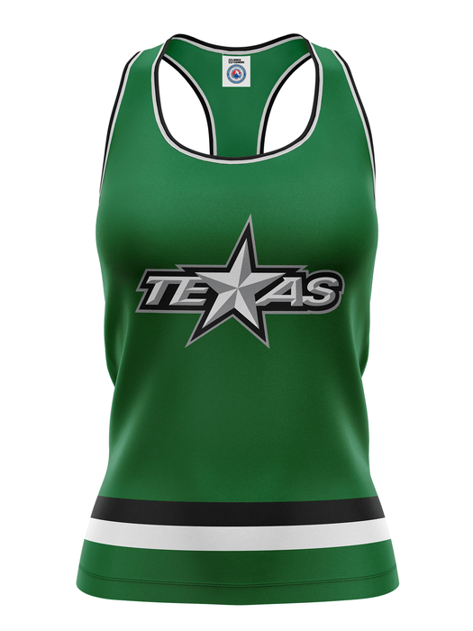 Texas Stars Women's Racerback Hockey Tank
