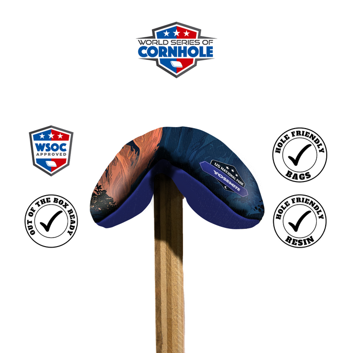 World Series of Cornhole Official 6-IN Professional Cornhole Bag Rapter - Notre Dame Fighting Irish by World Series of Cornhole