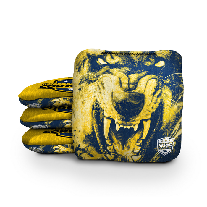 World Series of Cornhole 6-IN Professional Cornhole Bag Rapter - Michigan Wolverines by World Series of Cornhole