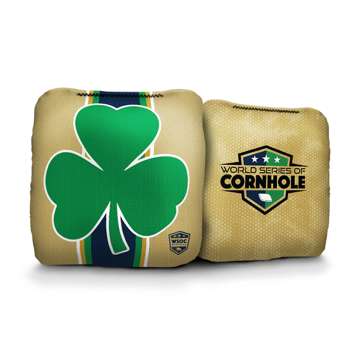 World Series of Cornhole Official 6-IN Professional Cornhole Bag Rapter - Notre Dame Fighting Irish by World Series of Cornhole
