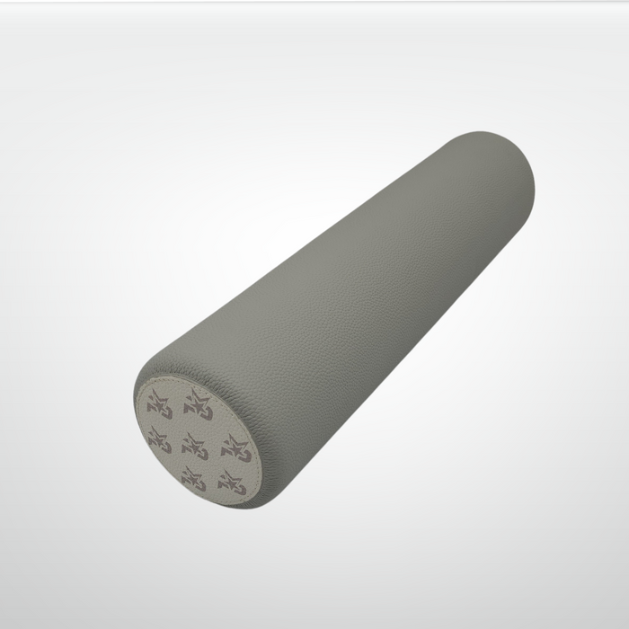 I AM Leather-Wrapped Cork Stretching and Massage Roller by iReliev