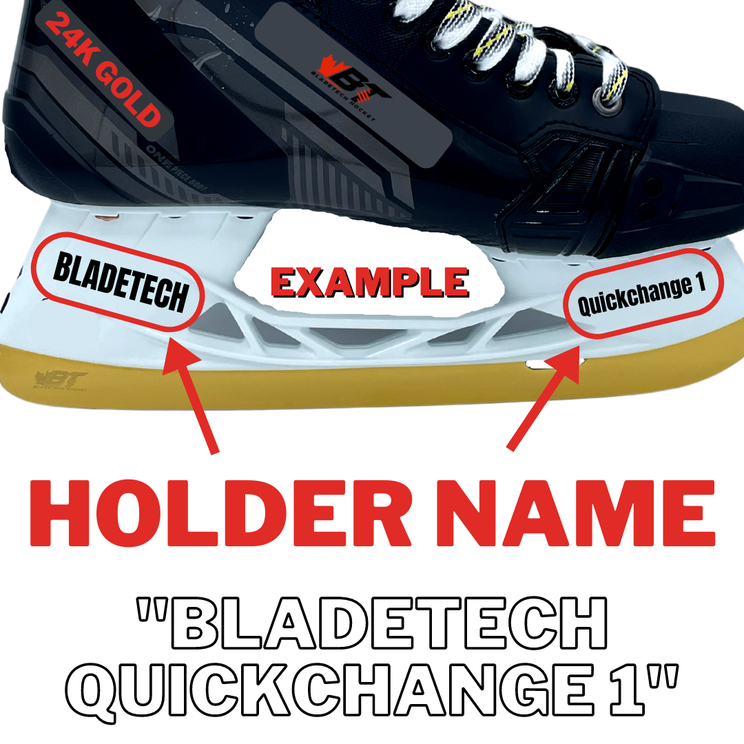 All Skate Blades - 24K Gold Steel