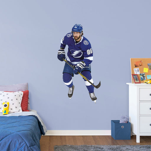 Nikita Kucherov - RealBig Collection - Official NHL - Tampa Bay Lightning - Reusable Vinyl Wall Decals #1