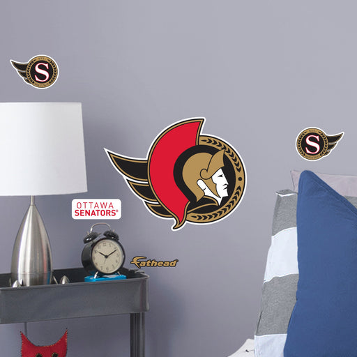 Ottawa Senators - RealBig Logo Collection - Official NHL - Reusable Vinyl Wall Decals #1
