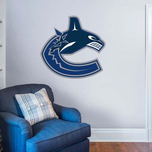 Vancouver Canucks - RealBig Logo Collection - Official NHL - Reusable Vinyl Wall Decals