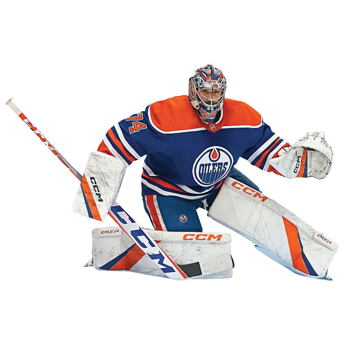 Stuart Skinner - RealBig Collection - Official NHL - Edmonton Oilers - Reusable Vinyl Wall Decals