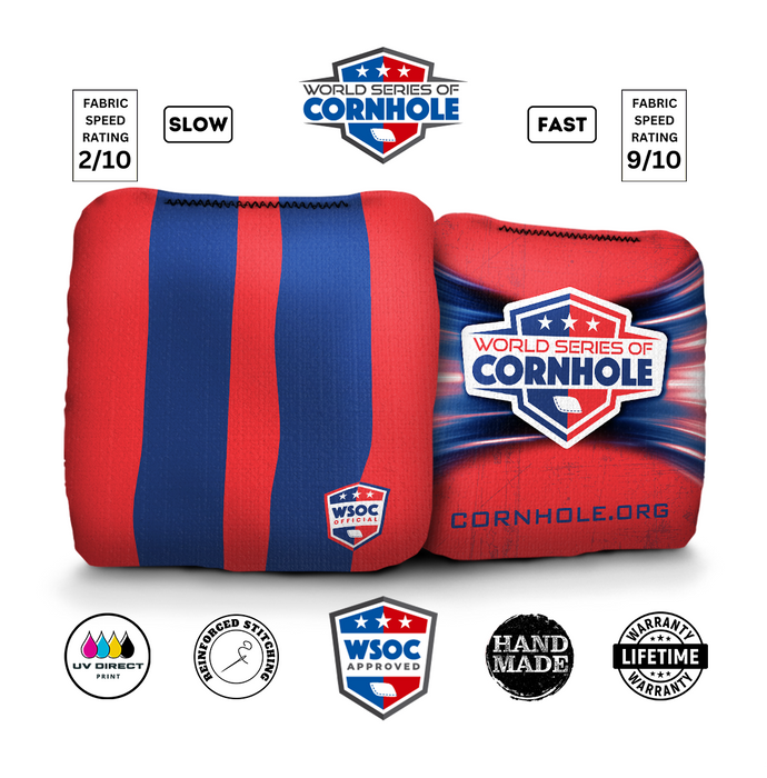 World Series of Cornhole 6-IN Professional Cornhole Bag - Classic by World Series of Cornhole