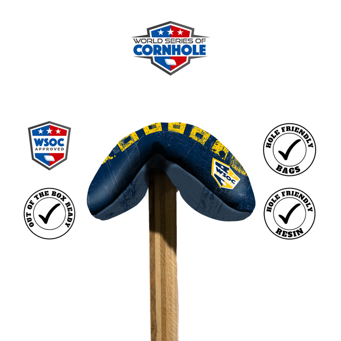 World Series of Cornhole 6-IN Professional Cornhole Bag - Xichigan by World Series of Cornhole