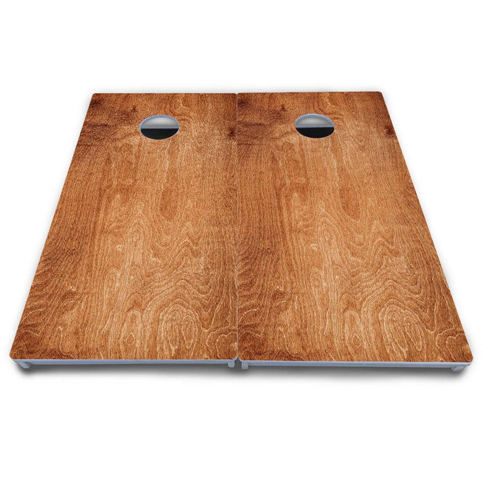 World Series of Cornhole Board Official All-Weather - Medium Wood by World Series of Cornhole