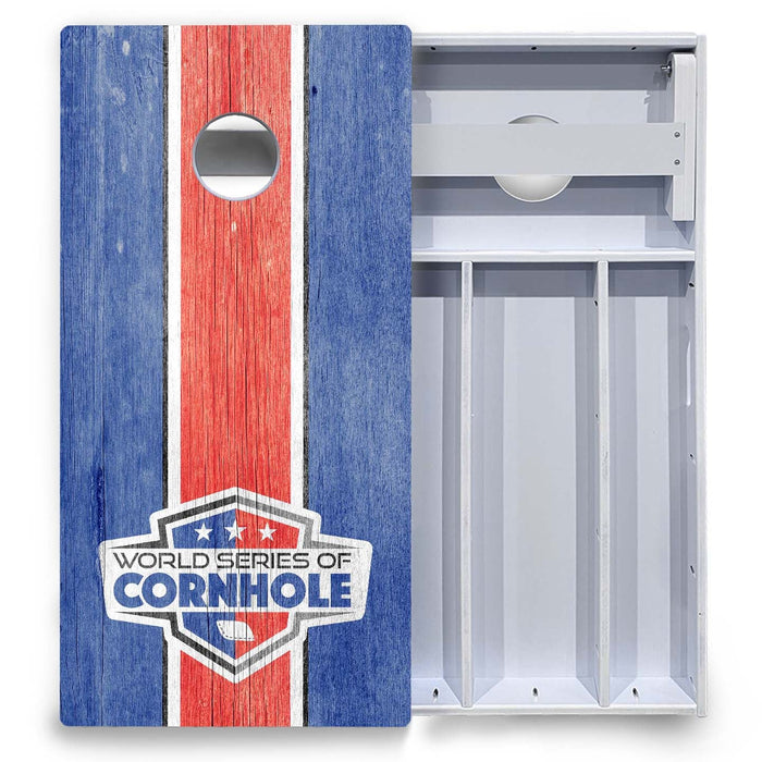 World Series of Cornhole Board Official All-Weather - WSOC Blue by World Series of Cornhole