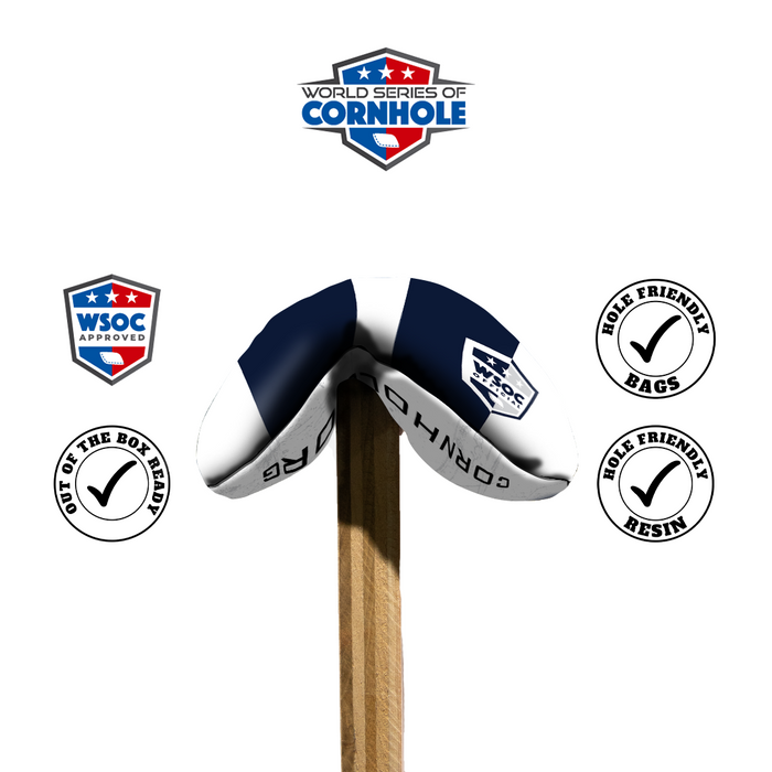 World Series of Cornhole 6-IN Professional Cornhole Bag - Classic by World Series of Cornhole