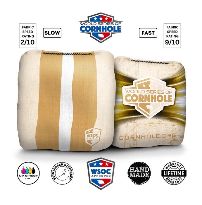 World Series of Cornhole 6-IN Professional Cornhole Bag - Classic by World Series of Cornhole