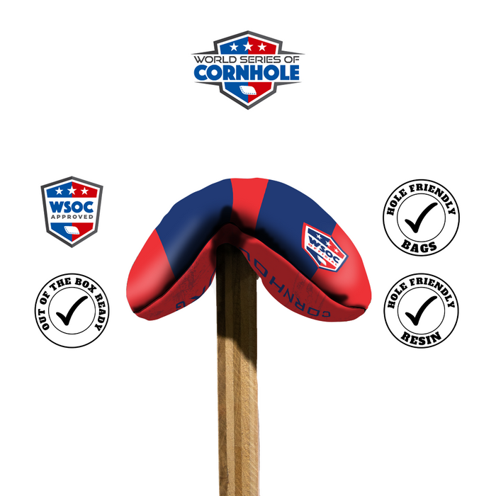 World Series of Cornhole 6-IN Professional Cornhole Bag - Classic by World Series of Cornhole