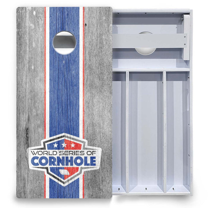 World Series of Cornhole Board Official All-Weather - WSOC Grey by World Series of Cornhole