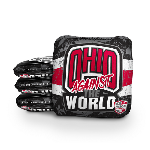 World Series of Cornhole 6-IN Professional Cornhole Bag - Ohio Against The World by World Series of Cornhole