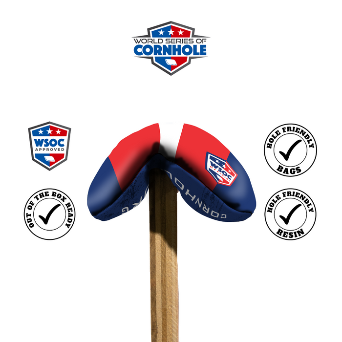 World Series of Cornhole 6-IN Professional Cornhole Bag - Classic by World Series of Cornhole