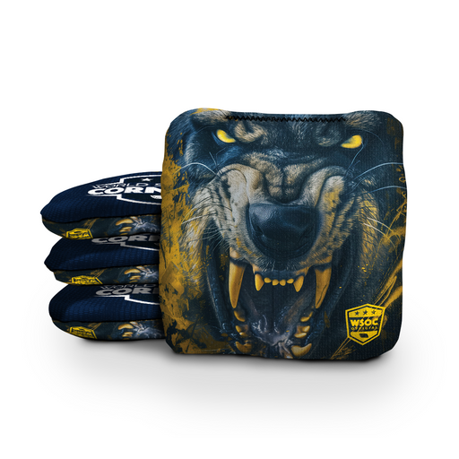 World Series of Cornhole 6-IN Professional Cornhole Bag - WSOC Michigan Wolverines by World Series of Cornhole