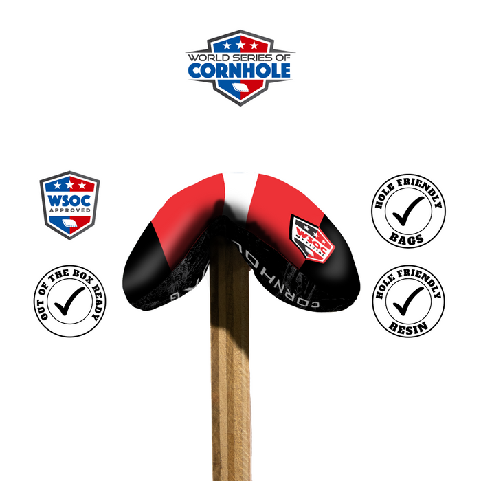World Series of Cornhole 6-IN Professional Cornhole Bag - Classic by World Series of Cornhole