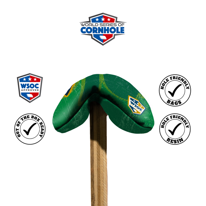 World Series of Cornhole 6-IN Professional Cornhole Bag - Notre Dame Catholics by World Series of Cornhole
