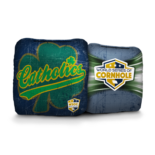 World Series of Cornhole 6-IN Professional Cornhole Bag - Notre Dame Catholics by World Series of Cornhole