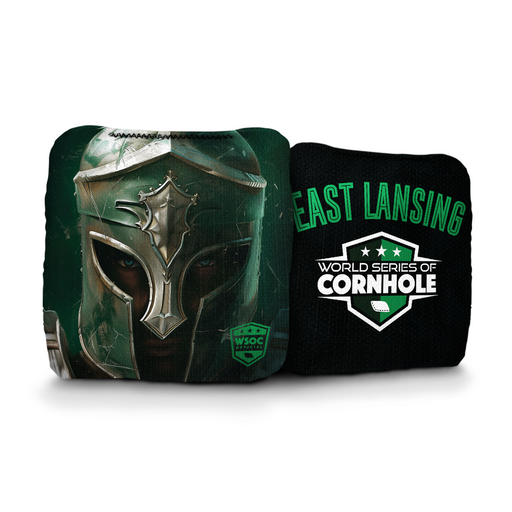 World Series of Cornhole 6-IN Professional Cornhole Bag - WSOC Michigan State Spartans by World Series of Cornhole