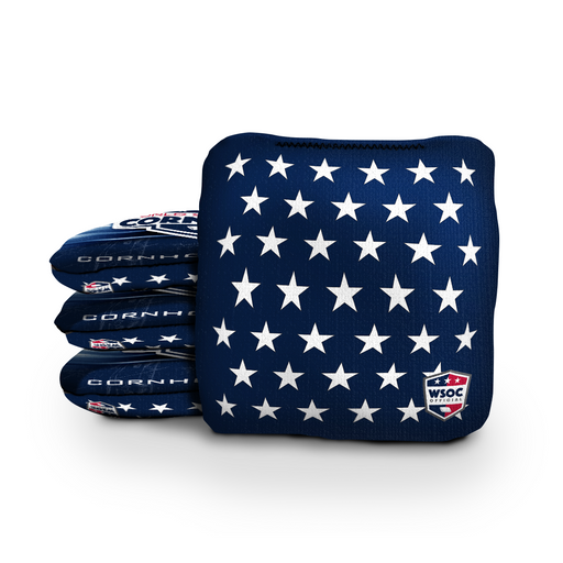 World Series of Cornhole 6-IN Professional Cornhole Bag - Stars by World Series of Cornhole